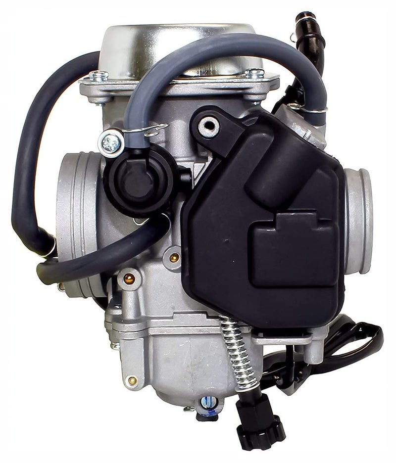 Aniro Moto استبدال المكربن وكابل الخانق لهوندا فورمان 450 TRX 450 TRX450ES TRX450FE TRX450FM TRX450S TRX 400 TRX 400FW ATV Carburetor Rancher TRX350 350 ES FE FM TE TM TRX 300 TRX 300 FW المكربن - Image 3
